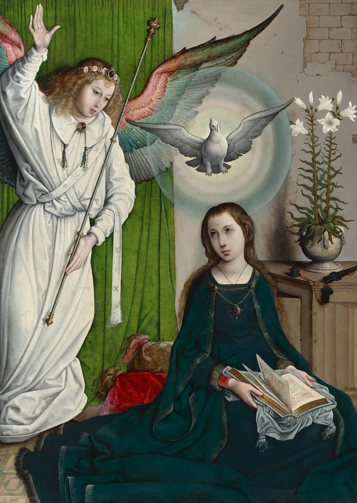 The Annunciation by Juan de Flandes