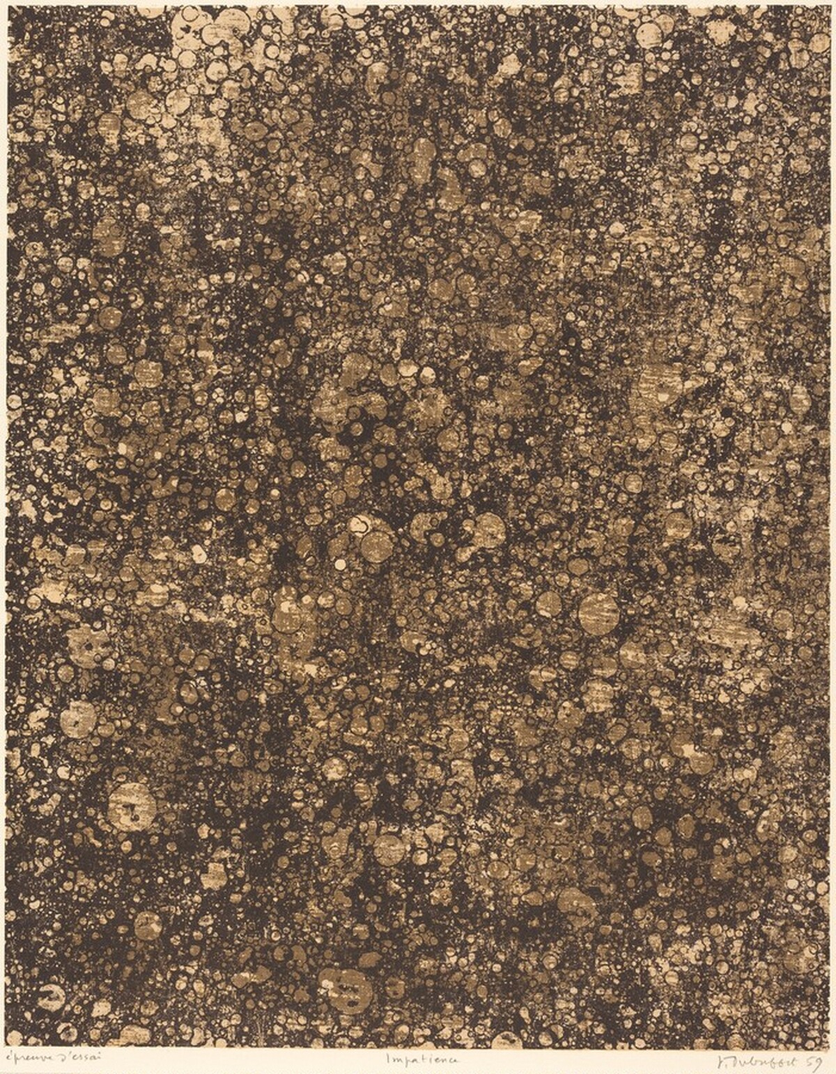 Impatience by Jean Dubuffet