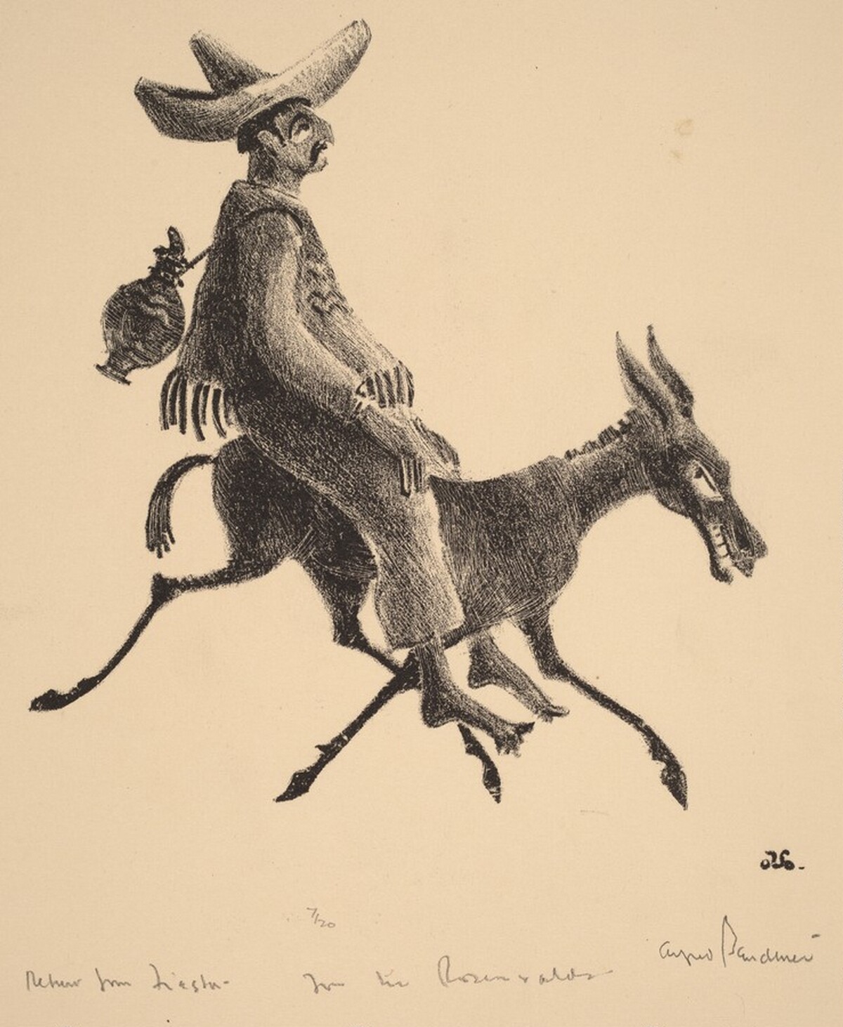 Return from Fiesta by Alfred Bendiner