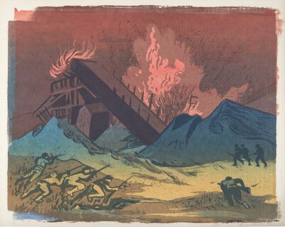Untitled (World War II Scene)