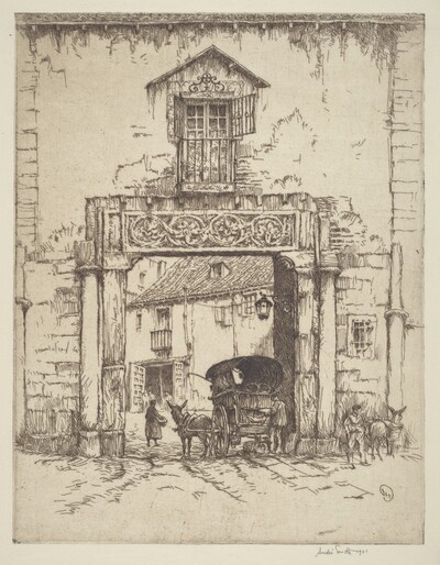 The Gate of the Flowered Lintel, Toledo