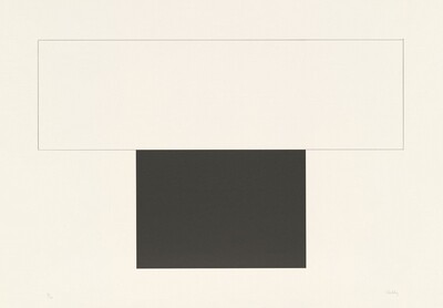 White Bar with Black