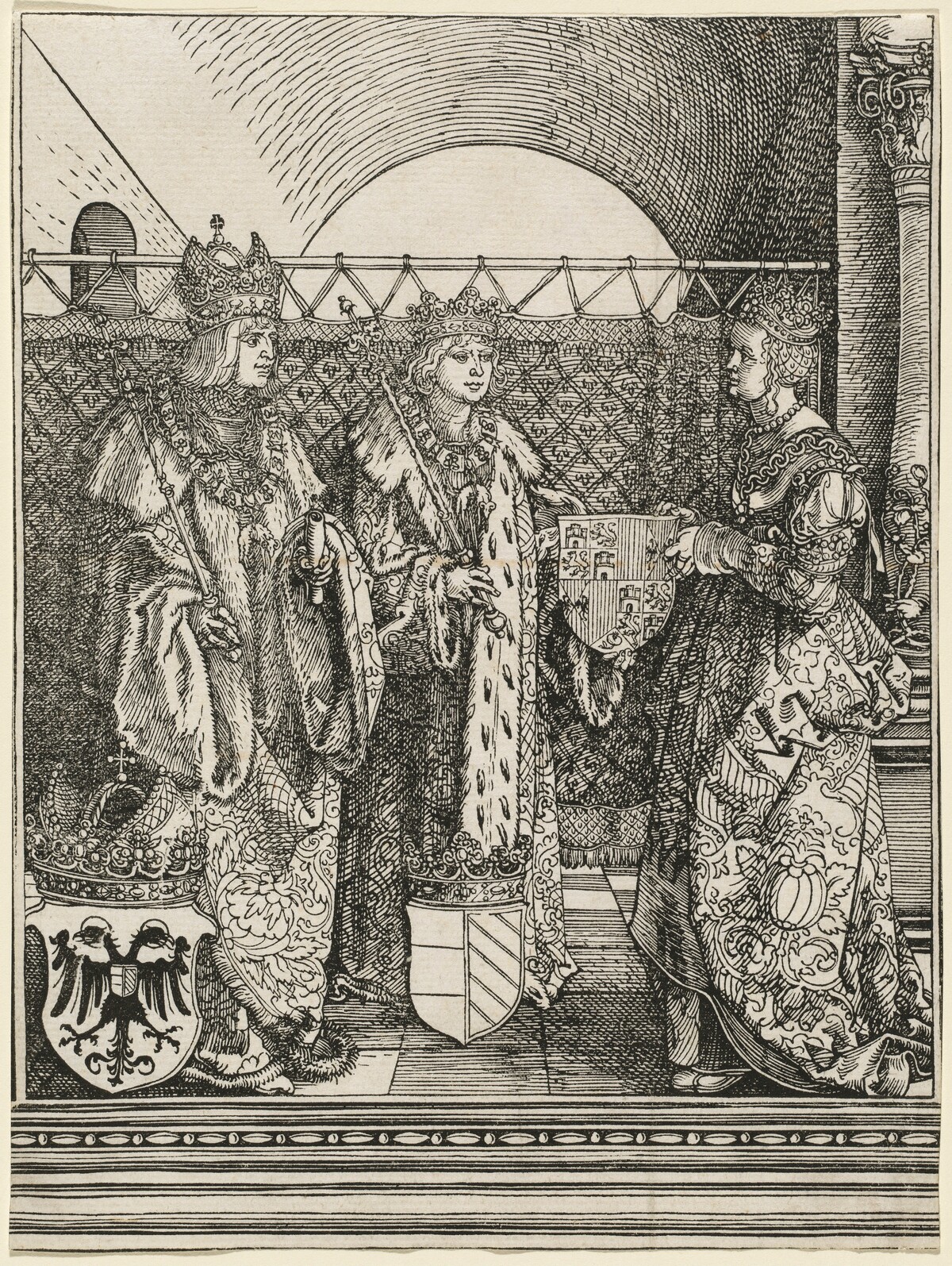 The Betrothal of Philip the Fair with Joan of Castile by Albrecht Dürer