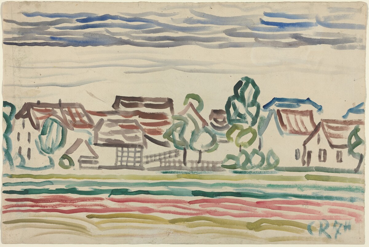 Landscape by Christian Rohlfs