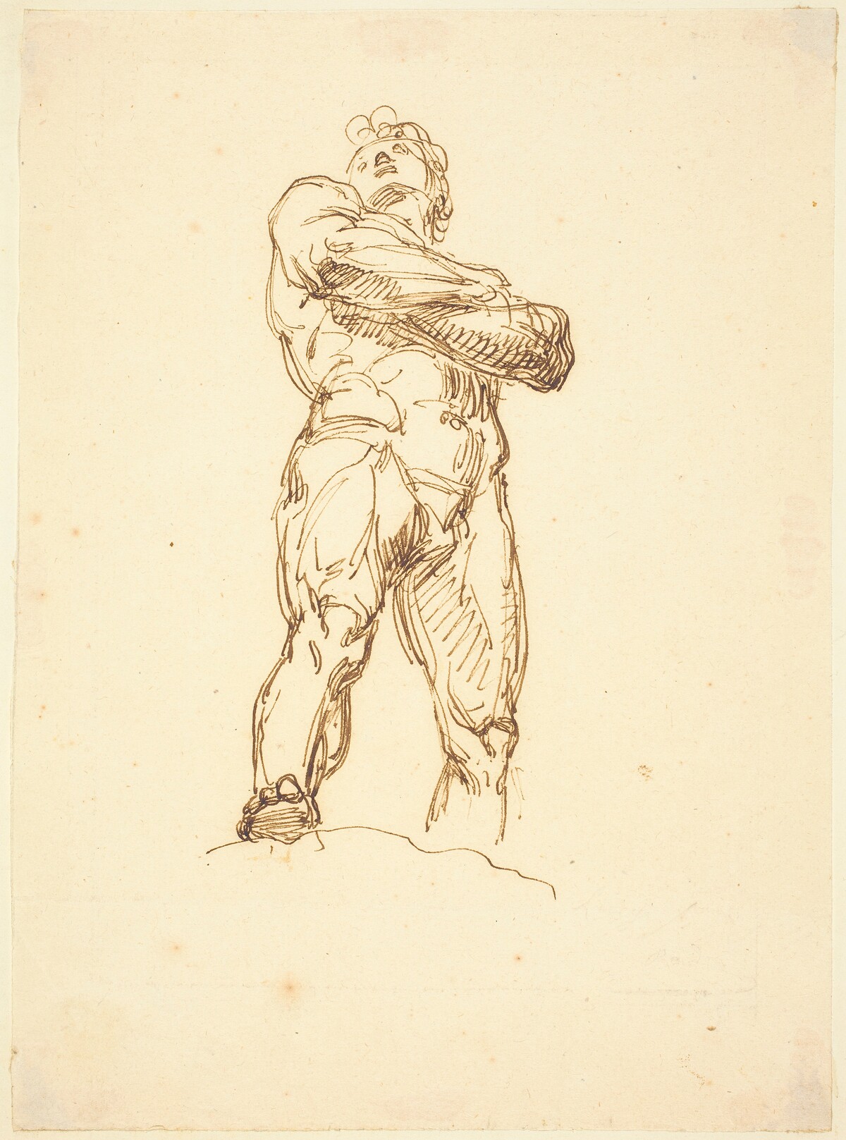 A Heroic Male Nude by Bertel Thorvaldsen (circle of)