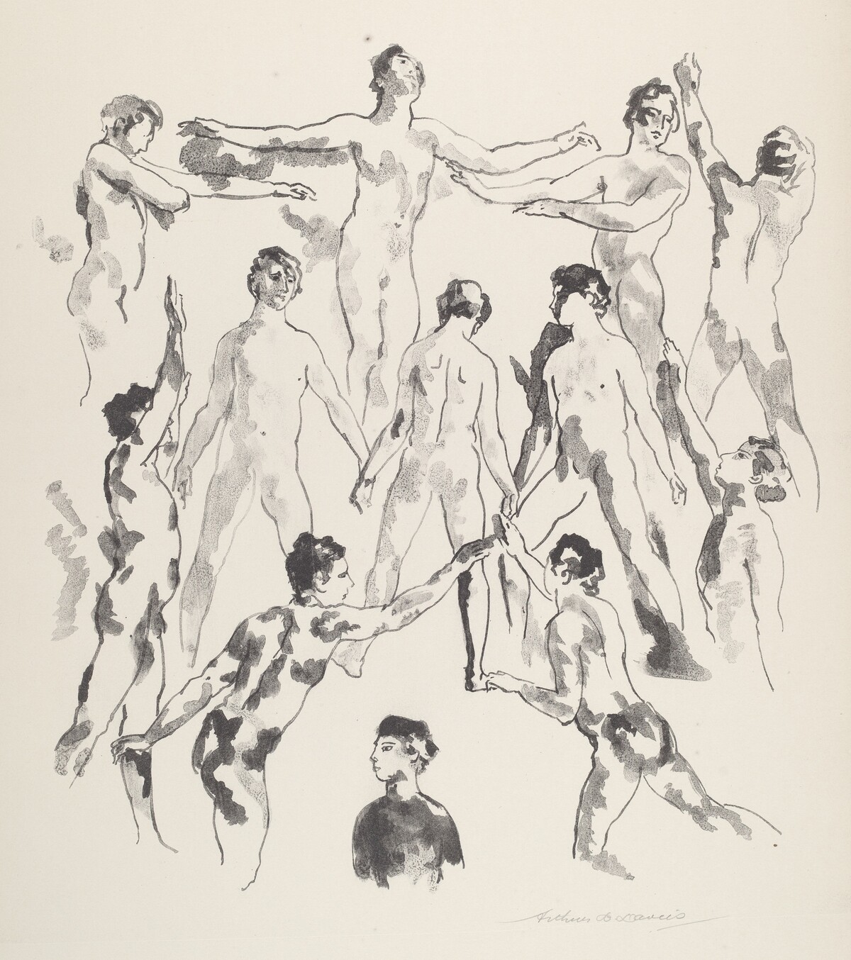 Twelve Men by Arthur B. Davies