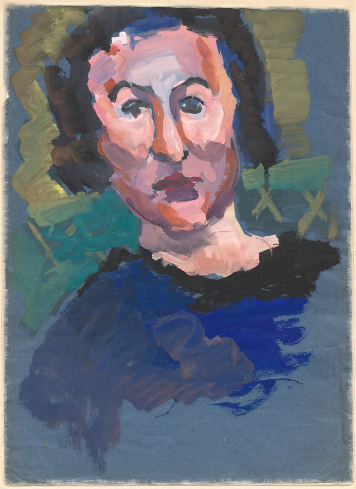 Portrait of a Woman [verso] by Mark Rothko