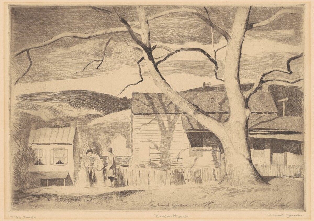 River House by Daniel Garber
