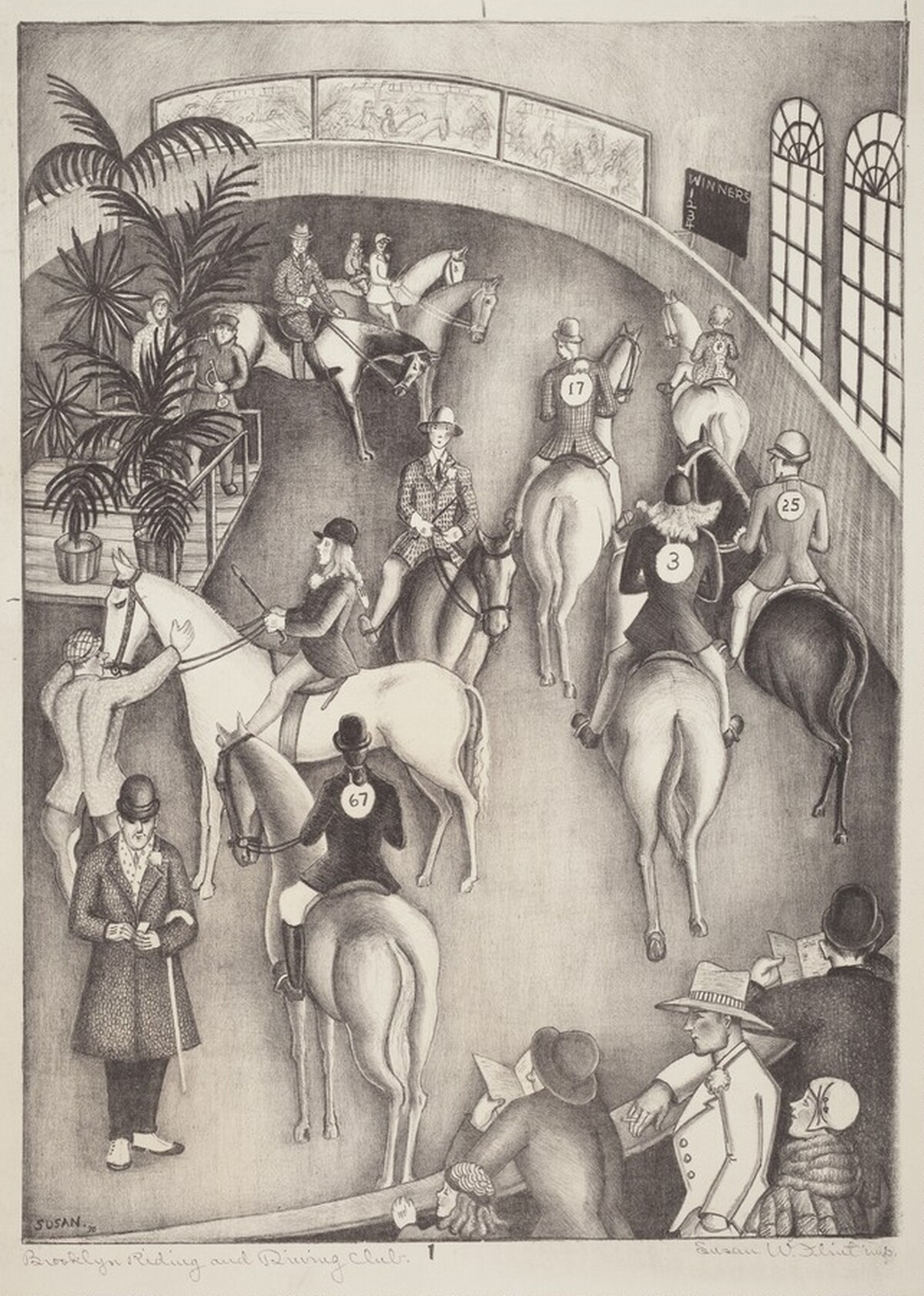 Brooklyn Riding and Driving Club by Susan Willard Flint