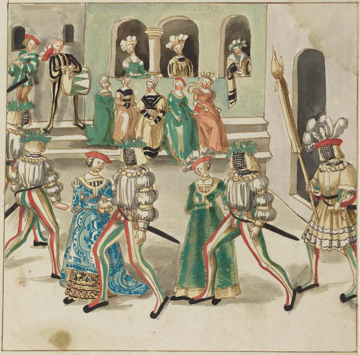 Masquerade by German 16th Century