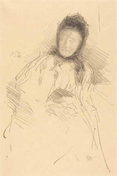 Unfinished Sketch of Lady Haden