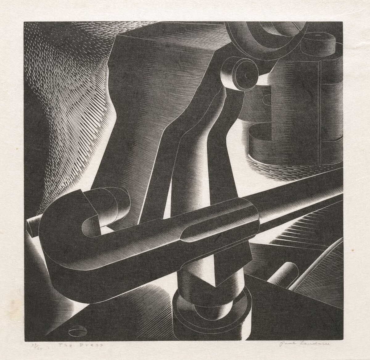 The Press by Paul Landacre