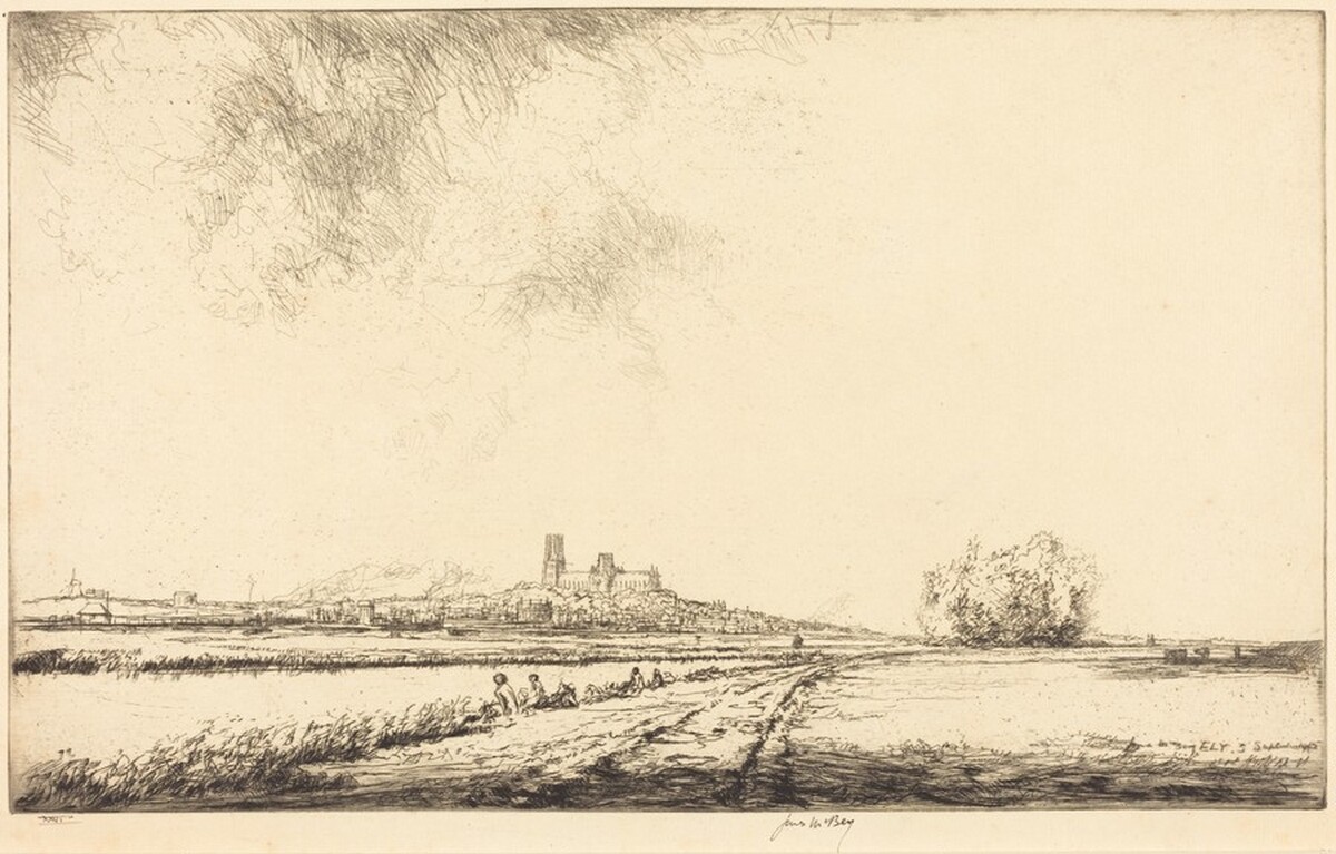 The Isle of Ely by James McBey