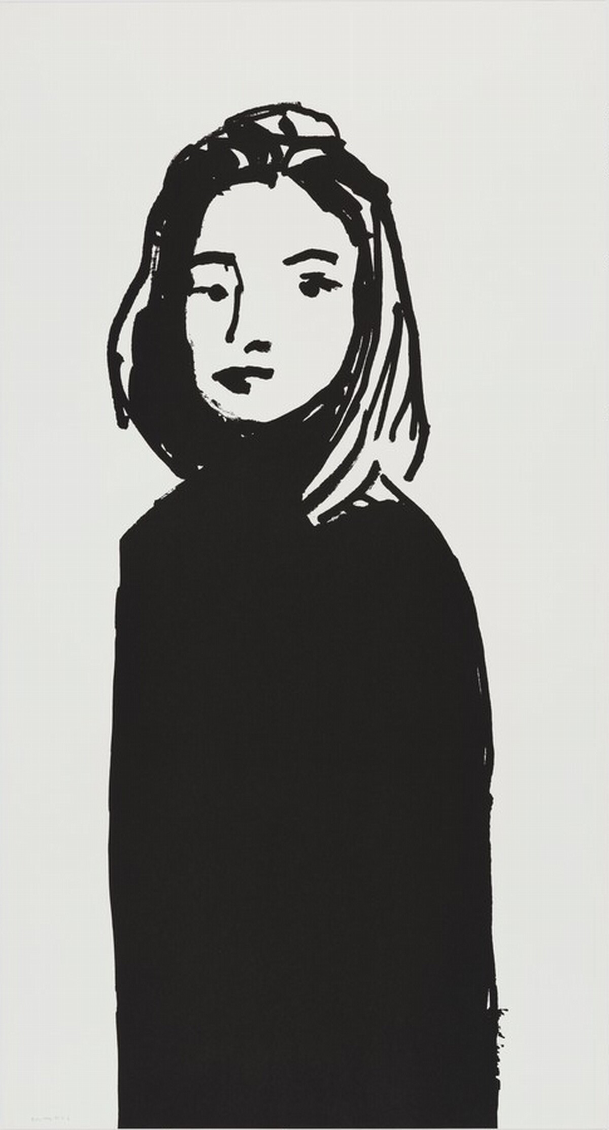 Shopper 5 by Alex Katz