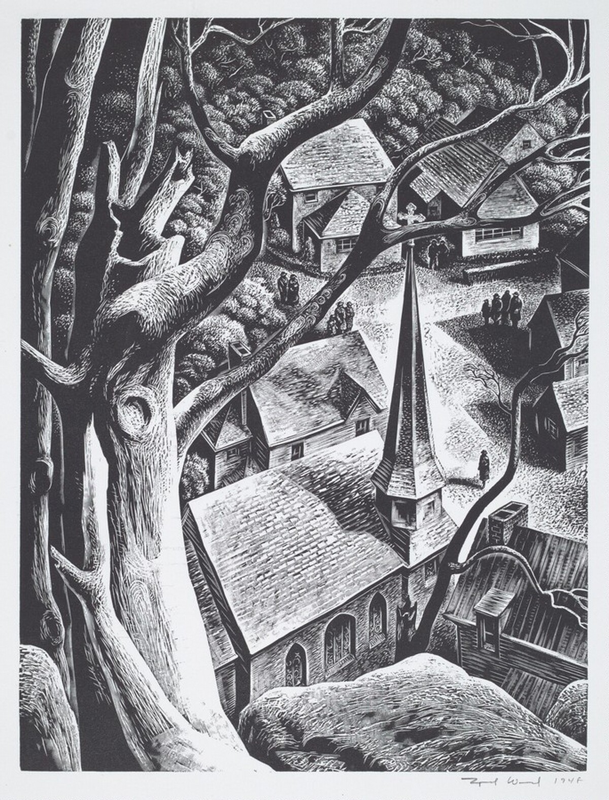 Undercliff by Lynd Kendall Ward