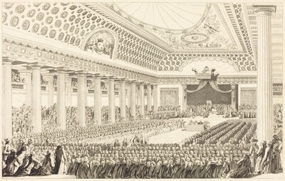 Ouverture des Etats-Généraux à Versailles, le 5 mars 1789