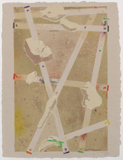 Four Panels from Untitled 1972 [D panel, trial proof 23]