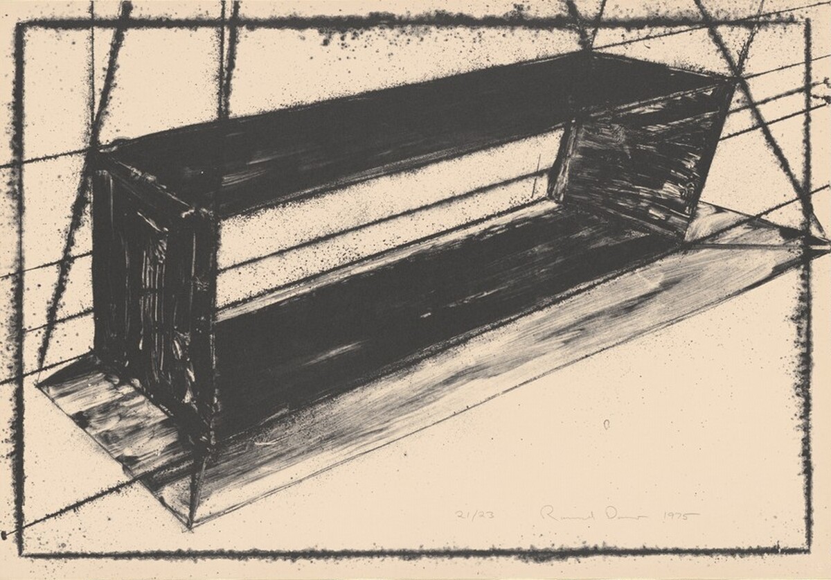 Black Vent Beam by Ronald Davis