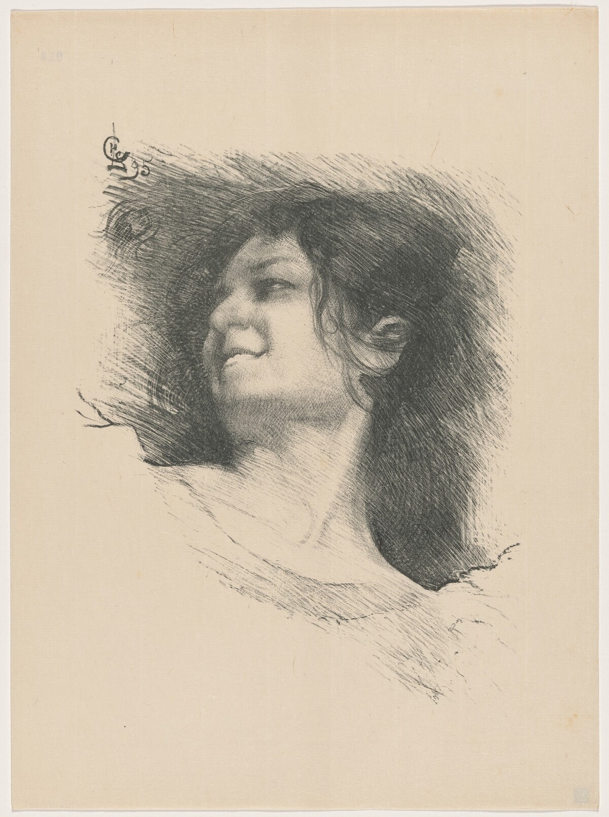 Etude de femme by Lapierre