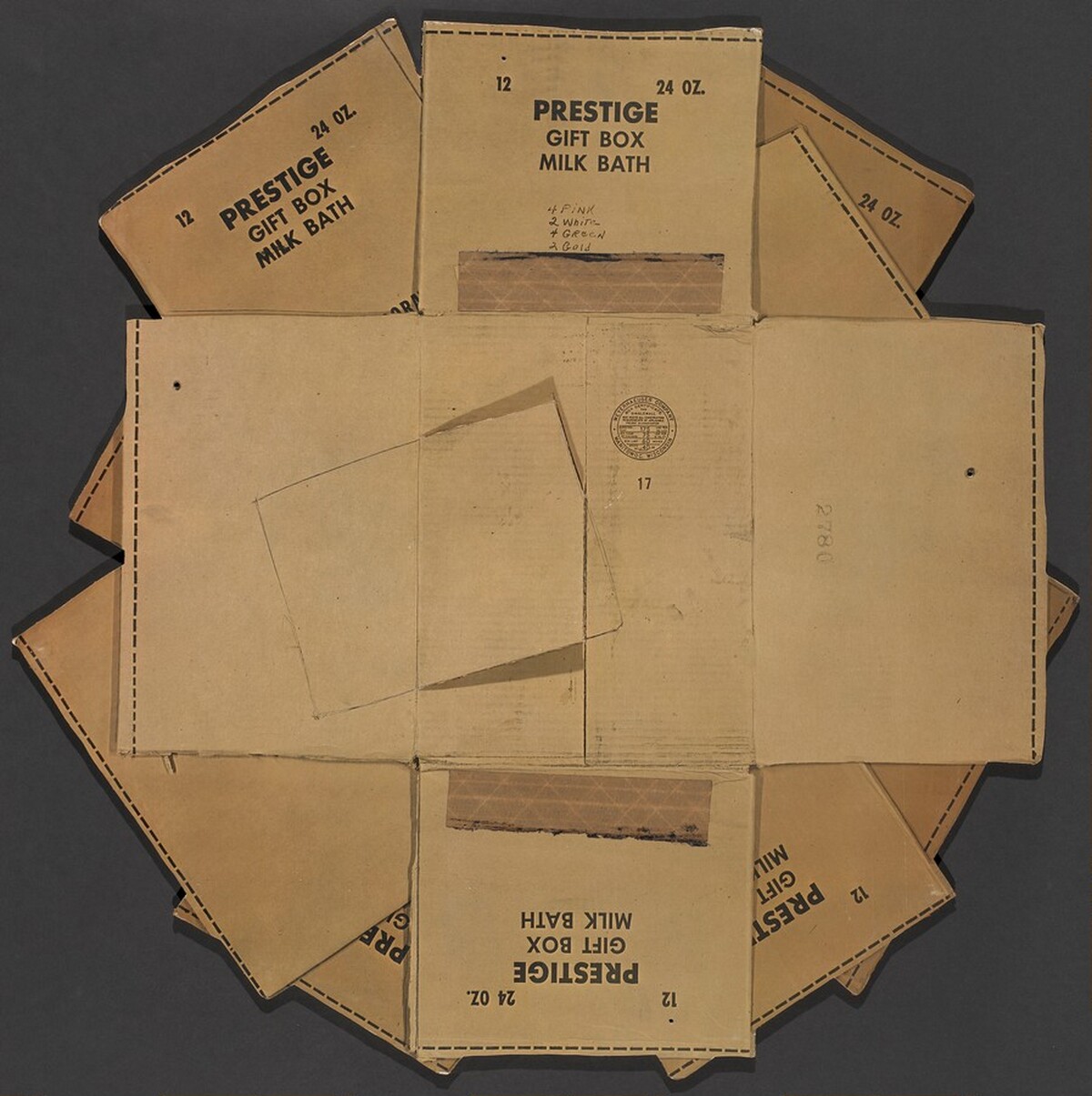Cardbird VII by Robert Rauschenberg