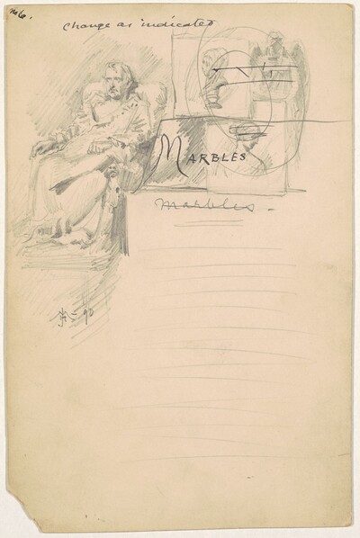 Study for "Marbles"
