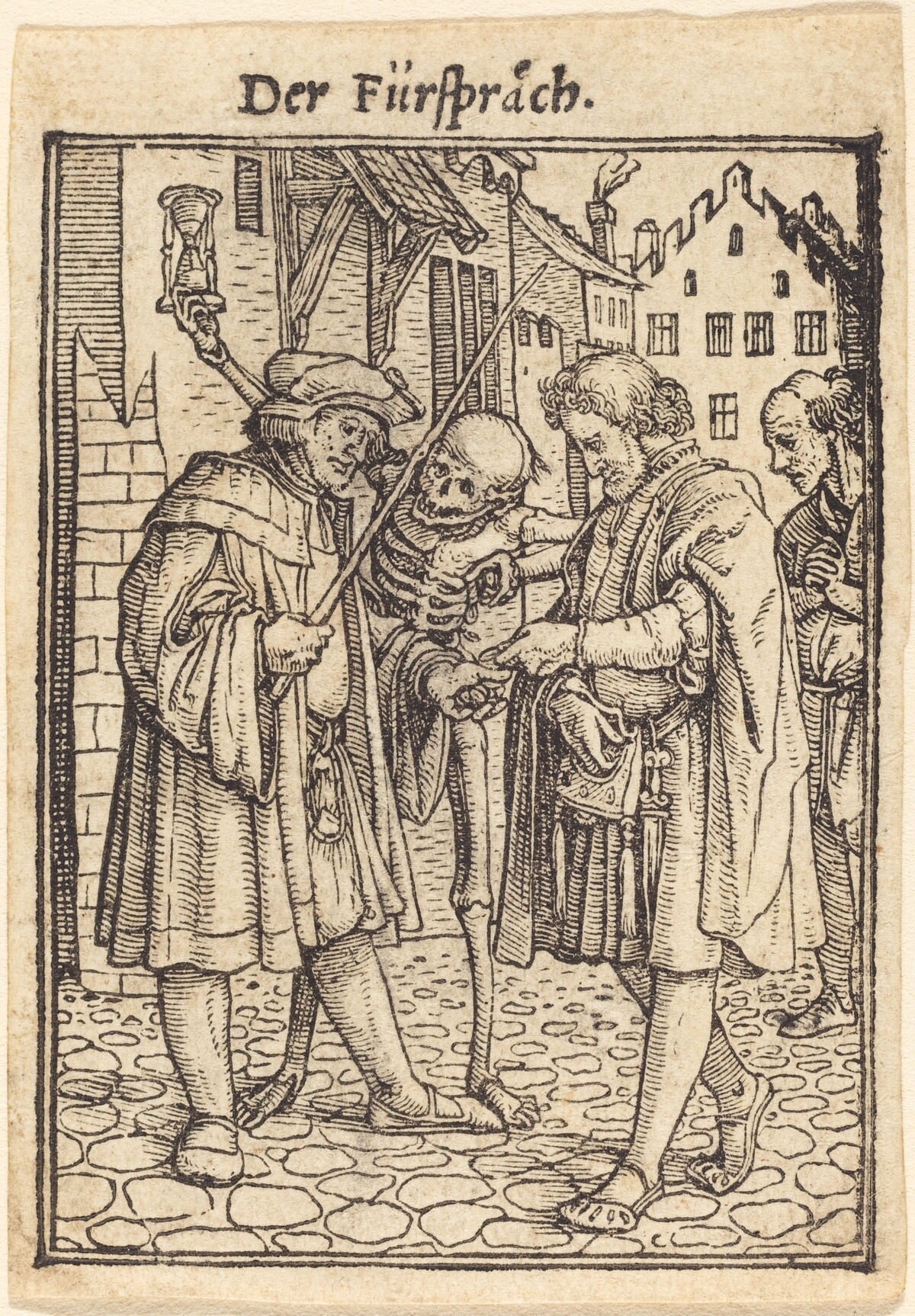Der Fürsprach (The Lawyer) by Hans Lützelburger after Hans Holbein the Younger