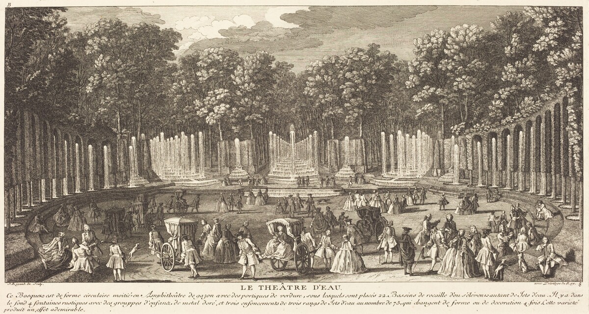 Le Théâtre d'Eau by Jean-Baptiste Rigaud