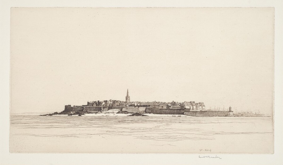 St. Malo by Louis Conrad Rosenberg