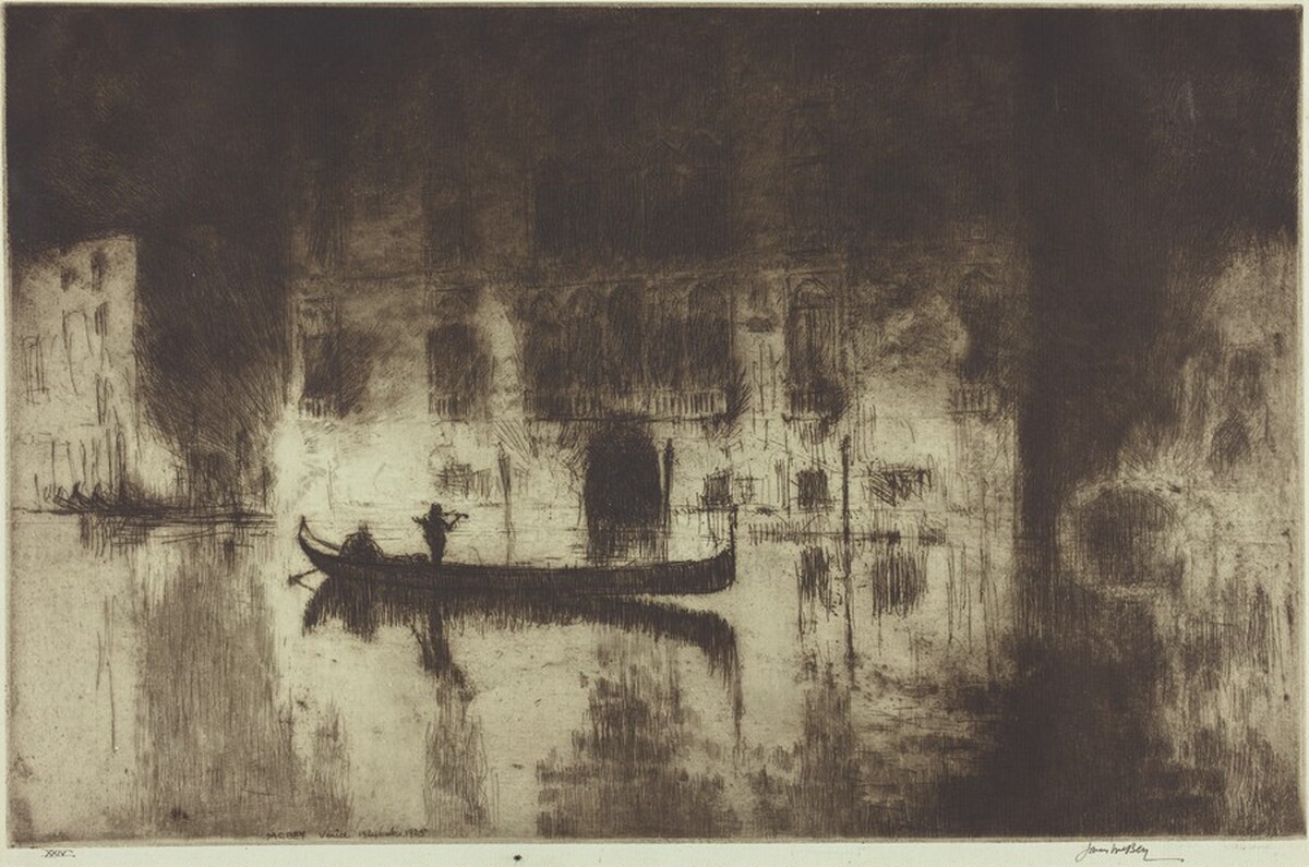 Venetian Night by James McBey