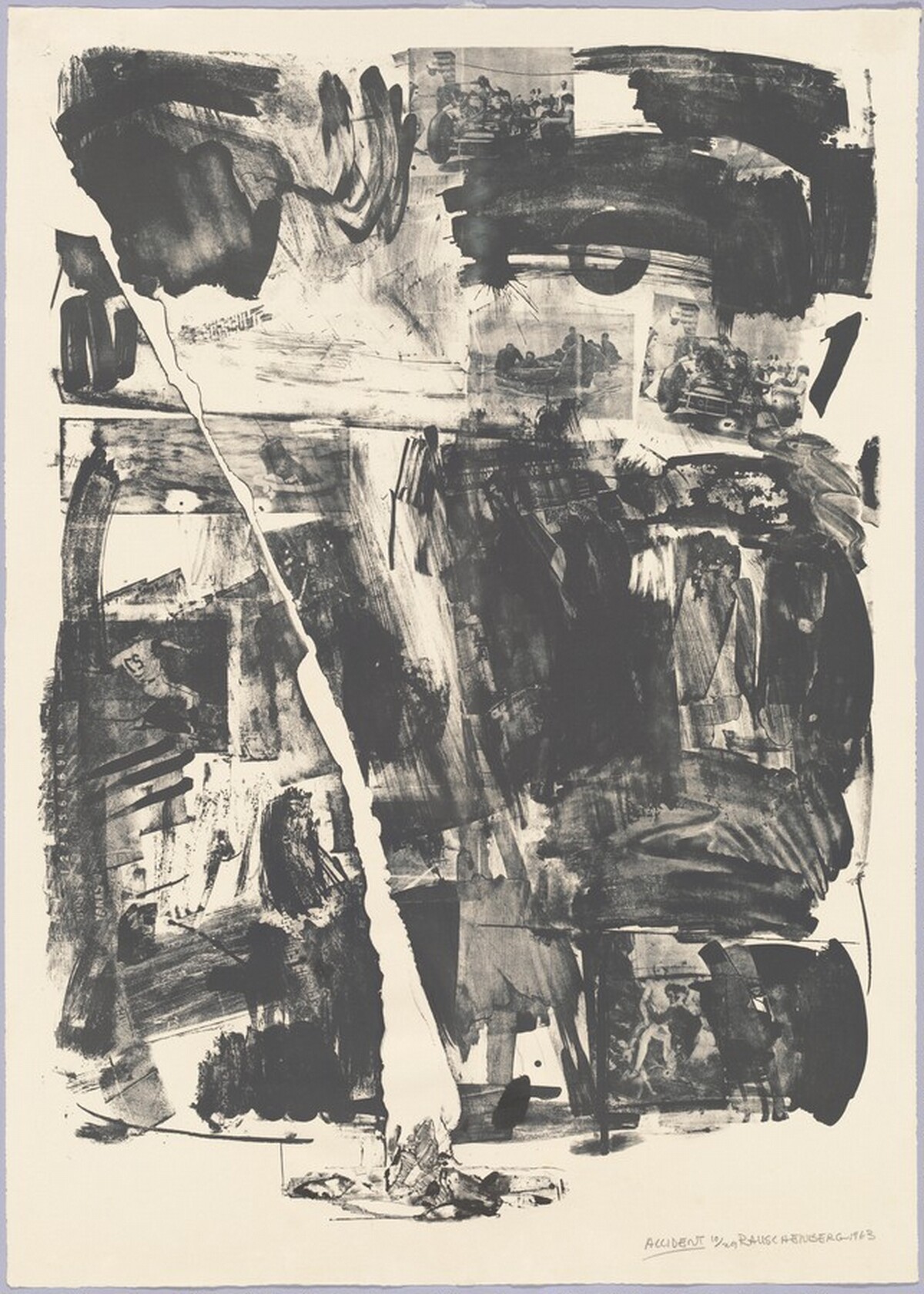 Accident by Robert Rauschenberg