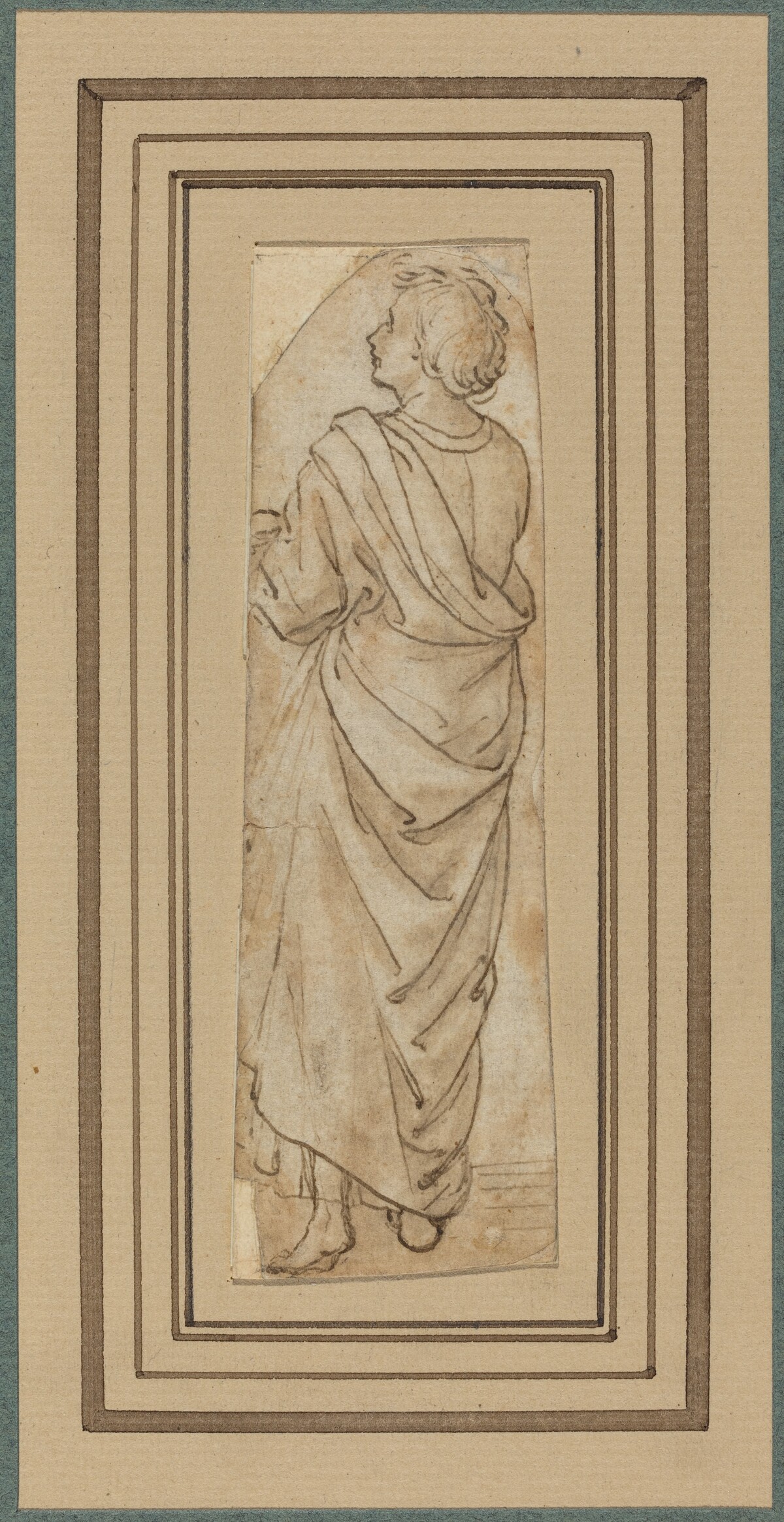 Saint John at the Foot of the Cross by Maso Finiguerra
