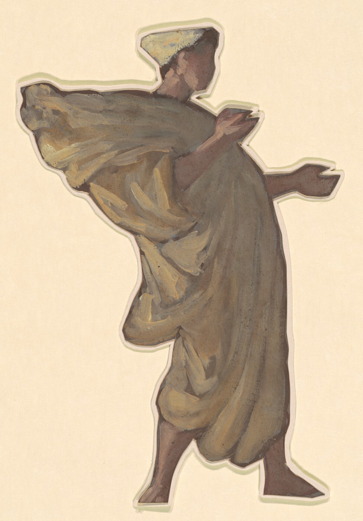 Study for "Greek Girls Bathing" by Elihu Vedder