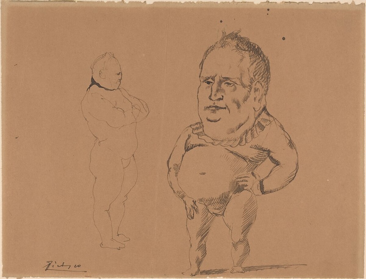 Jester by Pablo Picasso