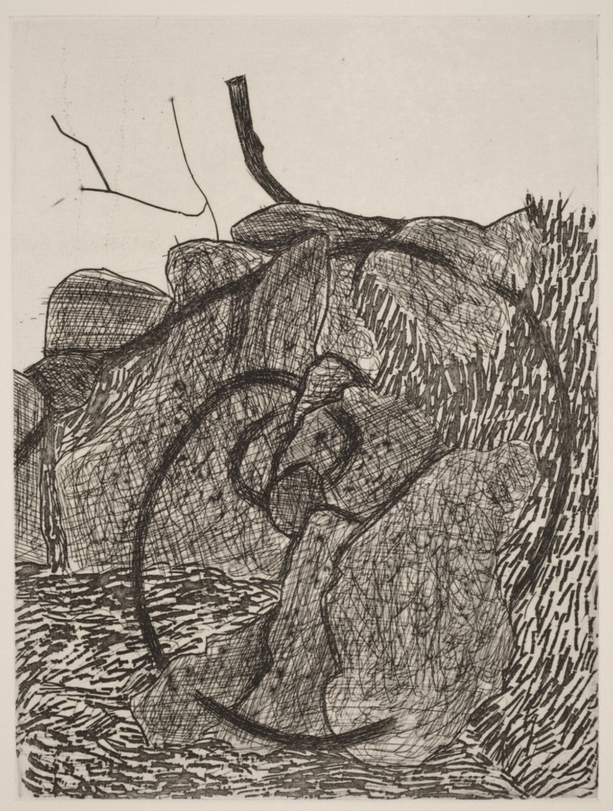 Landscape #1 by Francesco Clemente