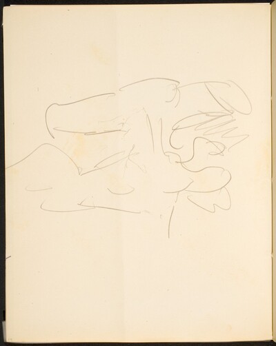Begonnene Figurenskizze (Figural Sketch) [p. 14]