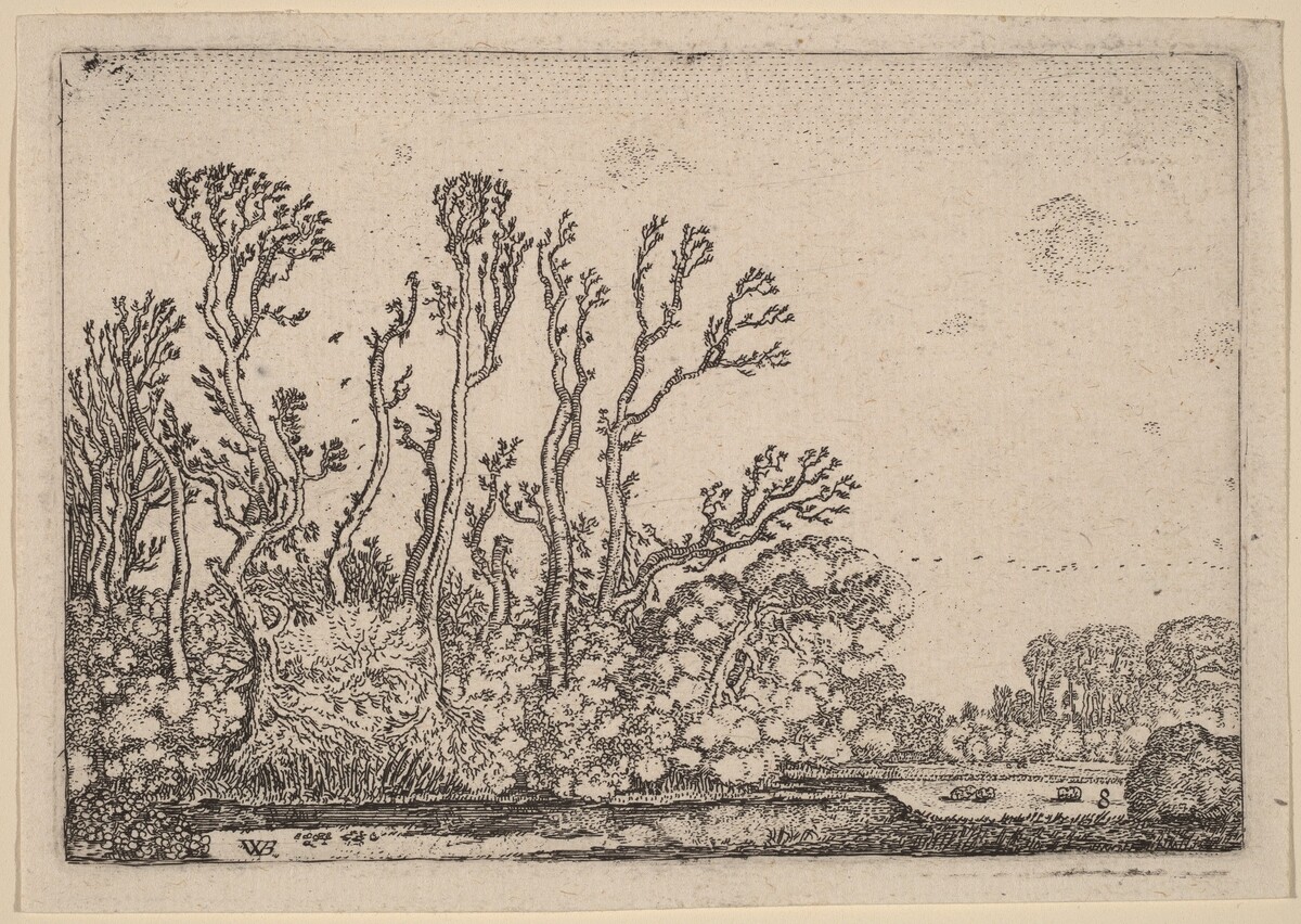 Herd of Sheep Near the Water by Willem Buytewech