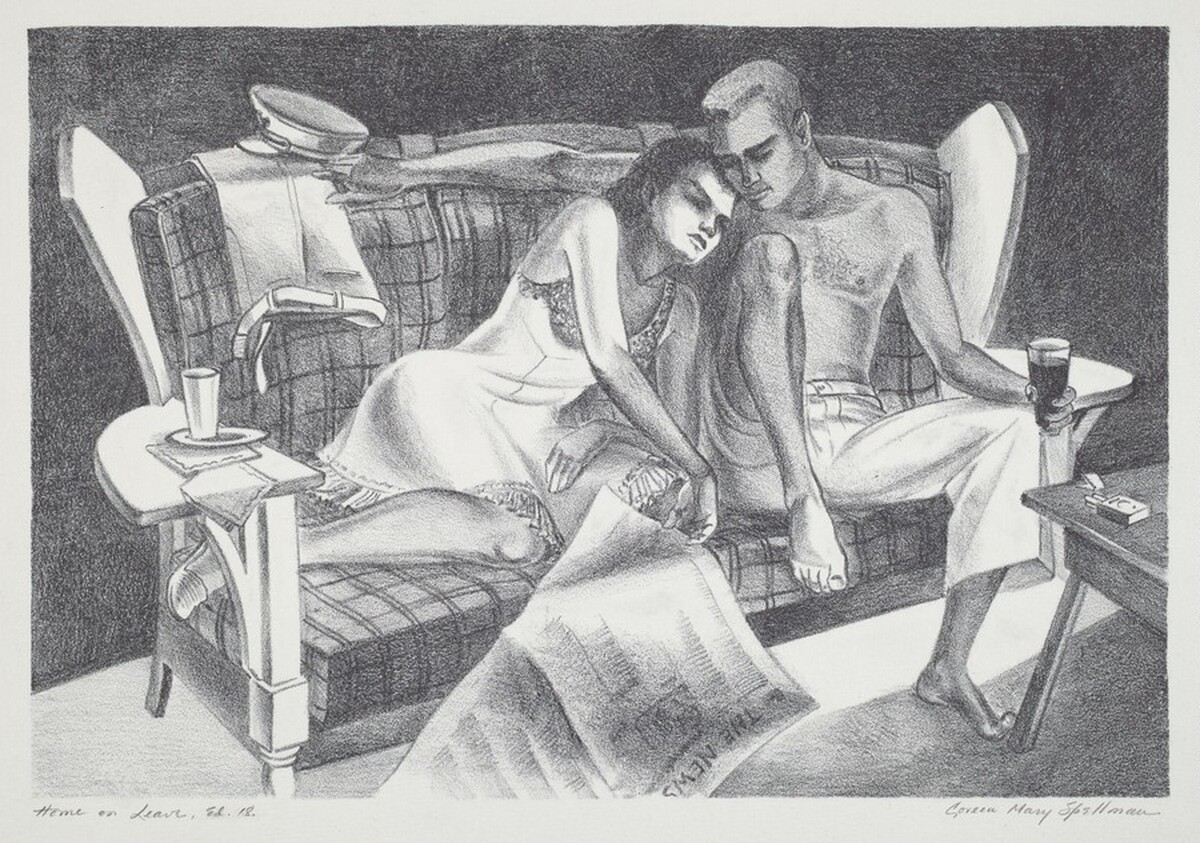 Home on Leave by Coreen Mary Spellman