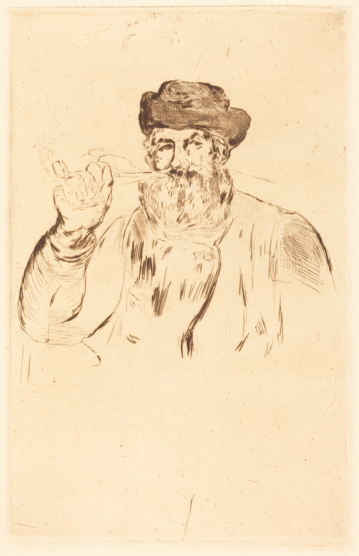 The Smoker (Le fumeur) by Edouard Manet