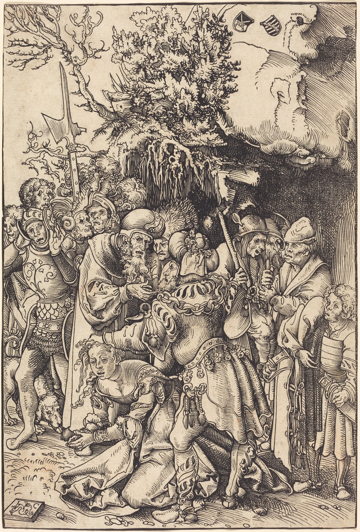 The Martyrdom of Saint Barbara by Lucas Cranach the Elder