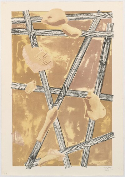 Four Panels from Untitled 1972 [D panel, trial proof 12]