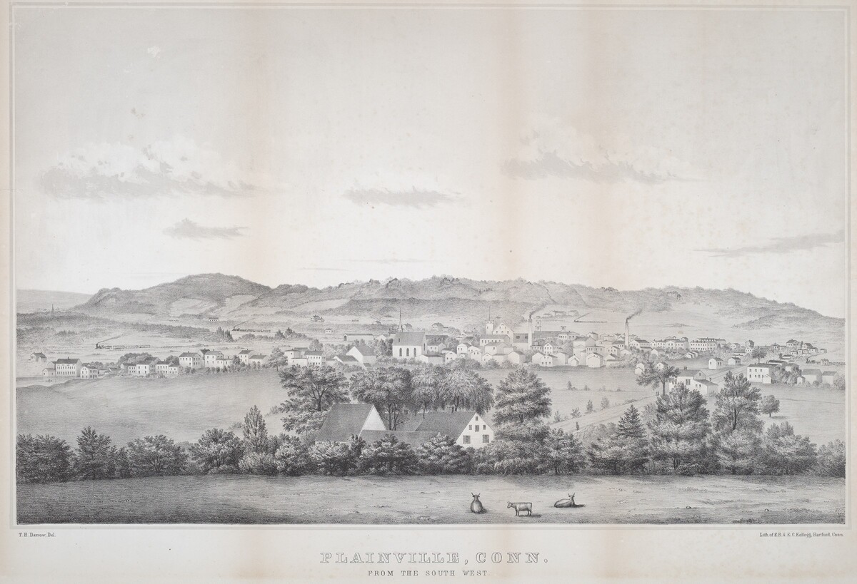 Plainville, Conn. From The South West by Titus H. Darrow
