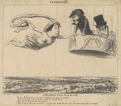 Enlèvement d'une fille de l'air