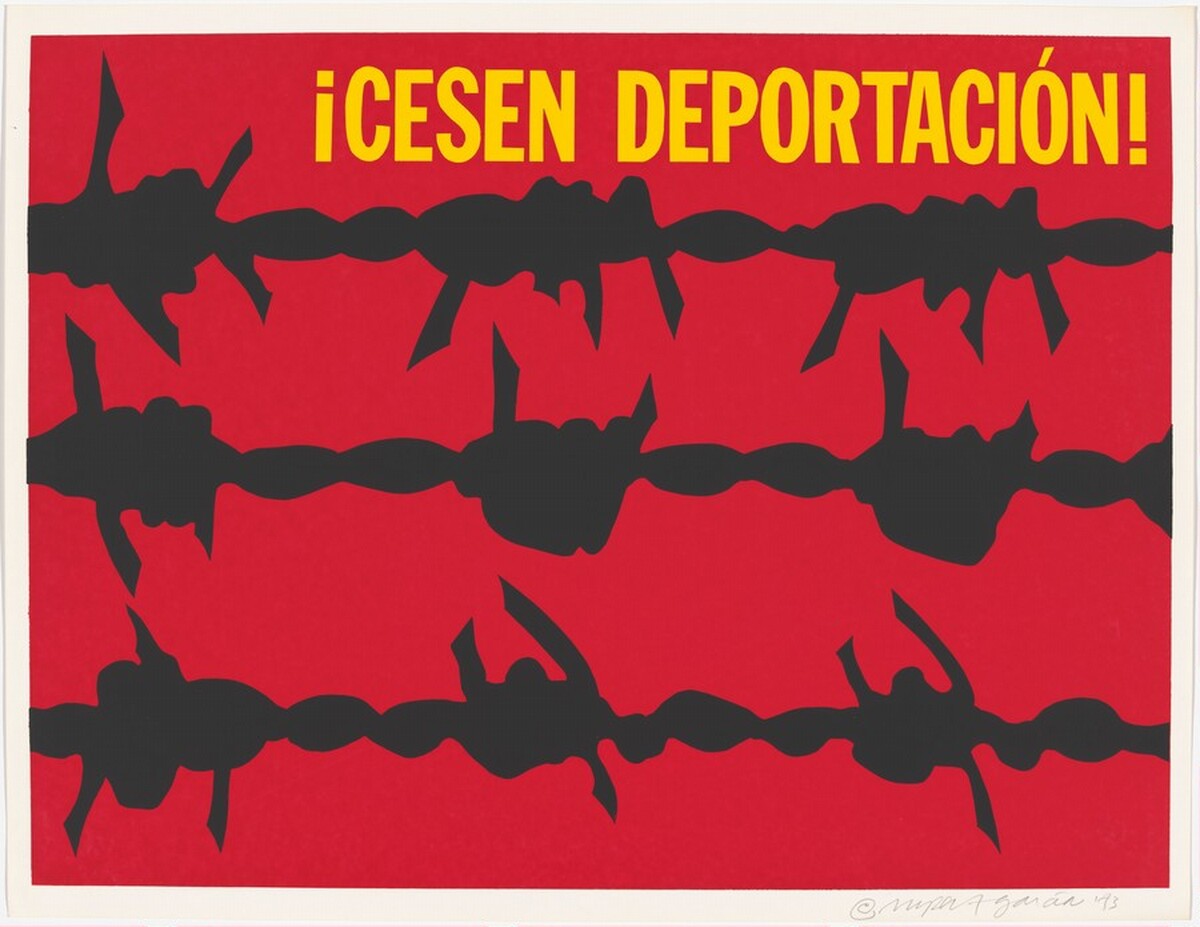 ¡Cesen Deportación! by Rupert García