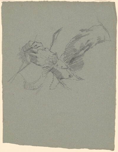 Study of Hands Knitting [recto]