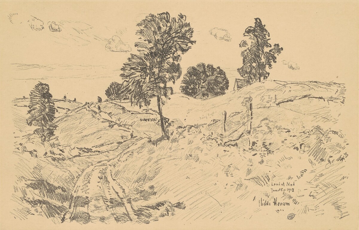 Landscape, Land of Nod by Childe Hassam