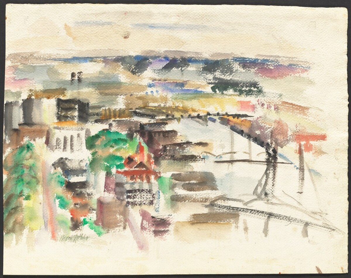 Untitled (Portland, Oregon) by Mark Rothko