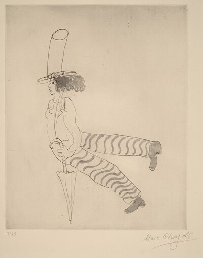 Man with an Umbrella
