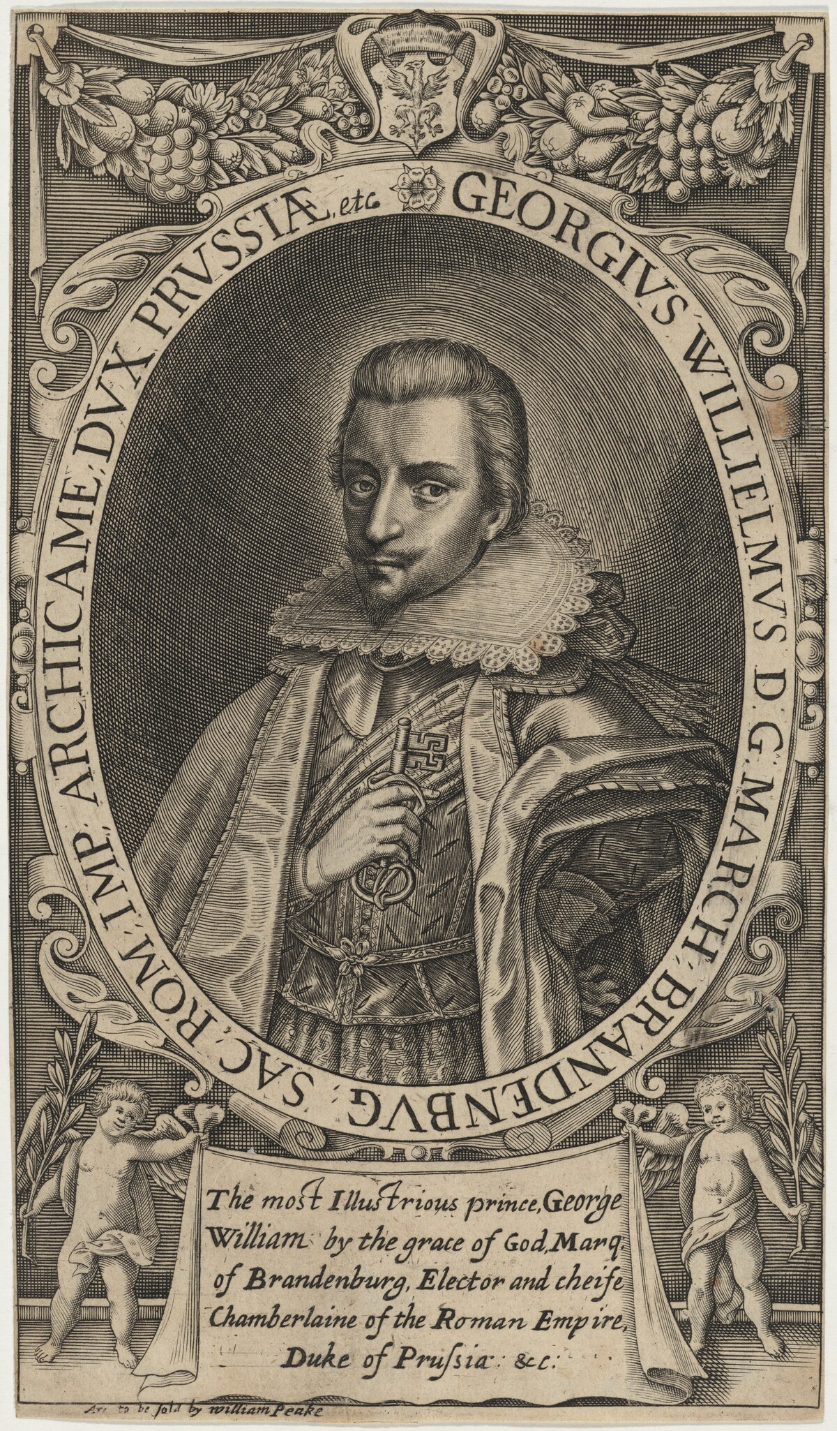 George William, Marqui of Brandenburg by Unknown Artist