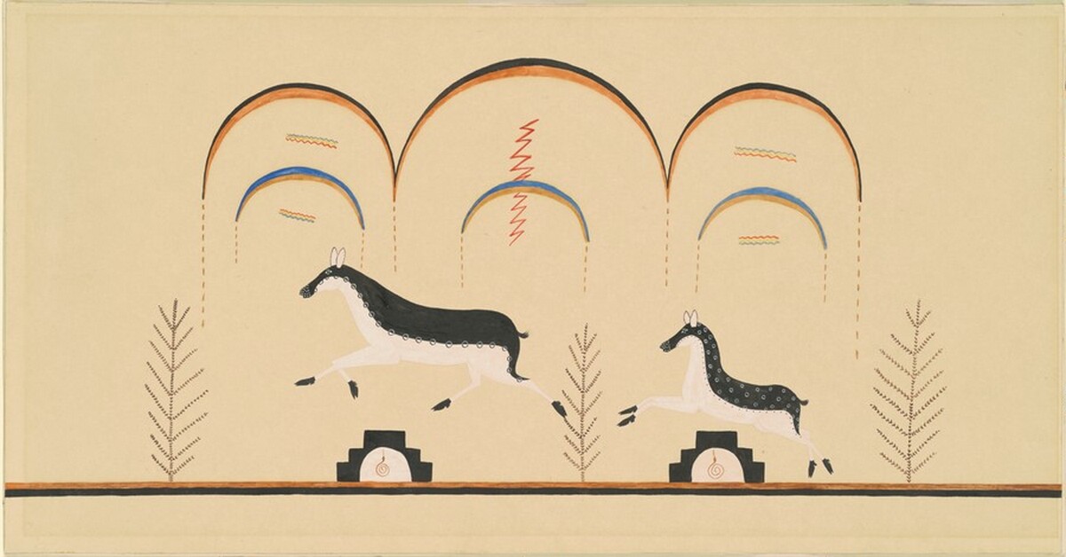 Running Deer by Richard Martinez