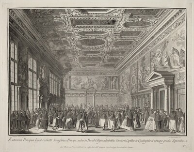 Reception by the Doge of Foreign Ambassadors in the Sala del Collegio
